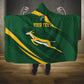 Personalized South Africa Bokke Hooded Blanket Minimalism Style