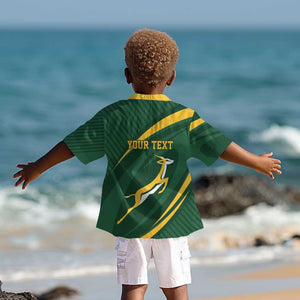 Personalized South Africa Bokke Kid Hawaiian Shirt Minimalism Style