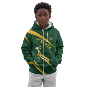 Personalized South Africa Bokke Kid Hoodie Minimalism Style