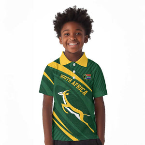 Personalized South Africa Bokke Kid Polo Shirt Minimalism Style