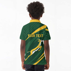 Personalized South Africa Bokke Kid Polo Shirt Minimalism Style