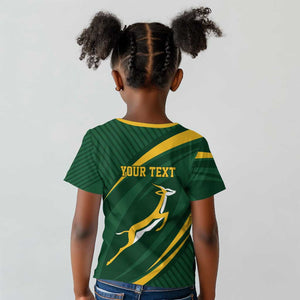Personalized South Africa Bokke Kid T shirt Minimalism Style