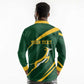Personalized South Africa Bokke Long Sleeve Polo Shirt Minimalism Style