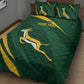 Personalized South Africa Bokke Quilt Bed Set Minimalism Style