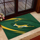 Personalized South Africa Bokke Rubber Doormat Minimalism Style