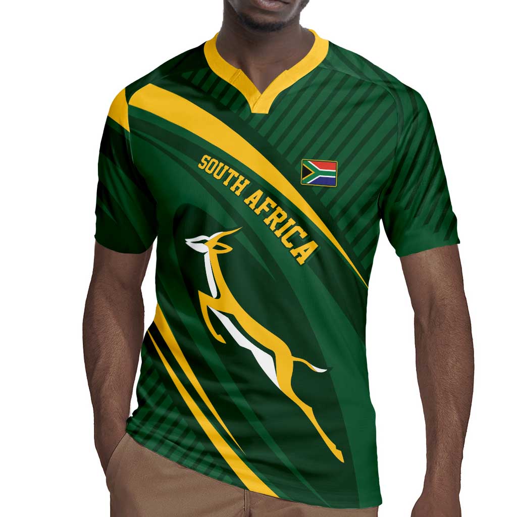 Personalized South Africa Bokke Rugby Jersey Minimalism Style