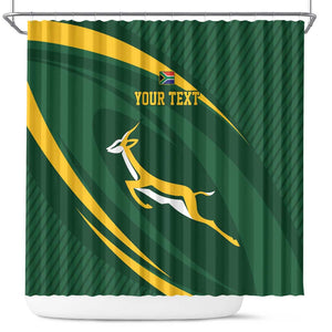 Personalized South Africa Bokke Shower Curtain Minimalism Style