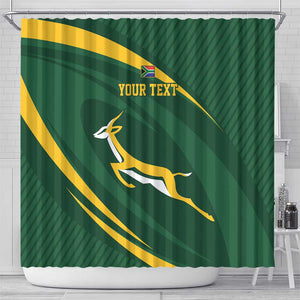 Personalized South Africa Bokke Shower Curtain Minimalism Style