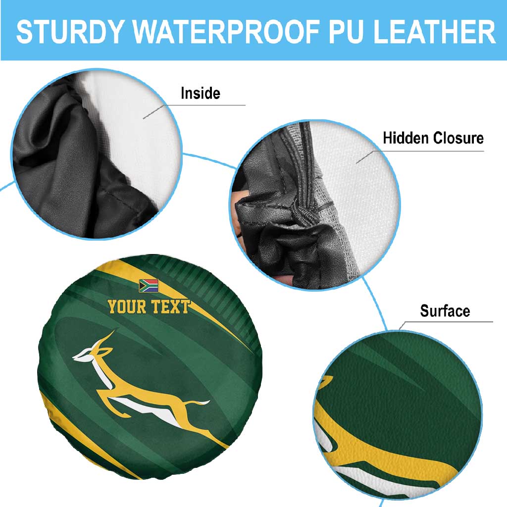 Personalized South Africa Bokke Spare Tire Cover Minimalism Style