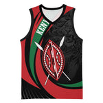 Kenya Personalized Basketball Jersey Mashujaa Day Lion Warrior - African Pride