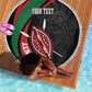 Kenya Personalized Beach Blanket Mashujaa Day Lion Warrior