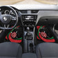 Kenya Personalized Car Mats Mashujaa Day Lion Warrior