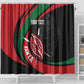 Kenya Personalized Shower Curtain Mashujaa Day Lion Warrior