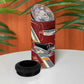 Tuskegee Airmen Spit Fire 477th 4 in 1 Can Cooler Tumbler Crimson Grunge - African Pride