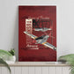 Tuskegee Airmen Spit Fire 477th Canvas Wall Art Crimson Grunge - African Pride
