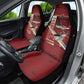 Tuskegee Airmen Spit Fire 477th Car Seat Cover Crimson Grunge - African Pride