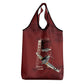 Tuskegee Airmen Spit Fire 477th Grocery Bag Crimson Grunge - African Pride
