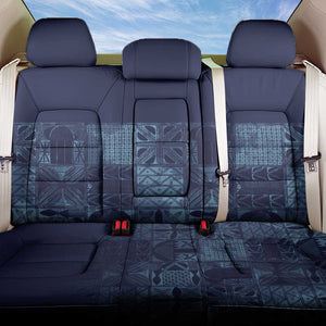 Yoruba Adire Eleko Patterns Back Car Seat Cover Indigo Vintage