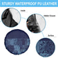 Yoruba Adire Eleko Patterns Spare Tire Cover Indigo Vintage