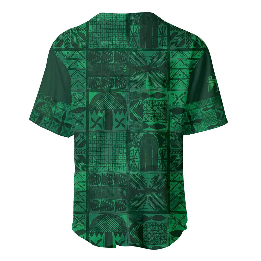 Nigeria Yoruba Adire Patterns Baseball Jersey Proud To Be Naija