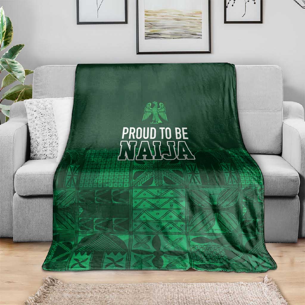 Nigeria Yoruba Adire Patterns Blanket Proud To Be Naija