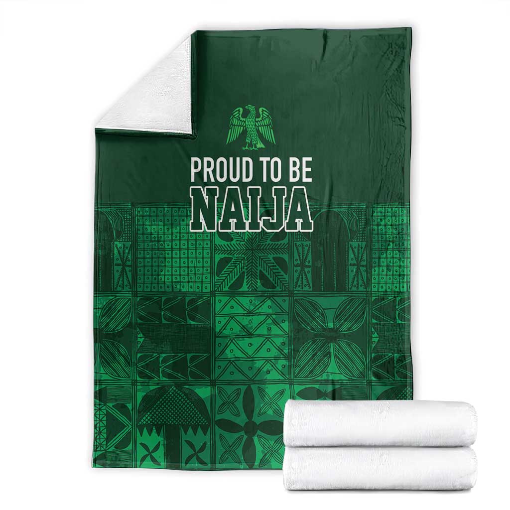 Nigeria Yoruba Adire Patterns Blanket Proud To Be Naija