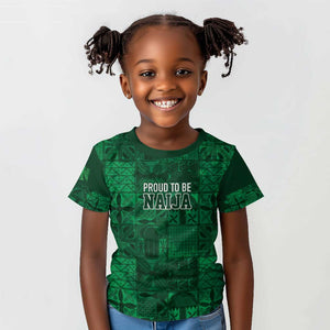 Nigeria Yoruba Adire Patterns Kid T shirt Proud To Be Naija
