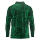 Nigeria Yoruba Adire Patterns Long Sleeve Polo Shirt Proud To Be Naija
