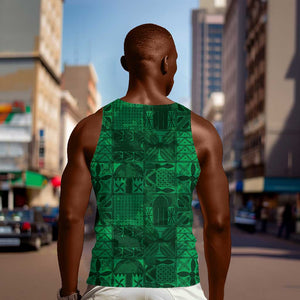 Nigeria Yoruba Adire Patterns Men Tank Top Proud To Be Naija