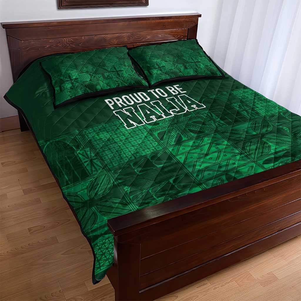 Nigeria Yoruba Adire Patterns Quilt Bed Set Proud To Be Naija