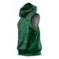 Nigeria Yoruba Adire Patterns Sleeveless Hoodie Proud To Be Naija - African Pride