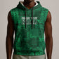 Nigeria Yoruba Adire Patterns Sleeveless Hoodie Proud To Be Naija - African Pride