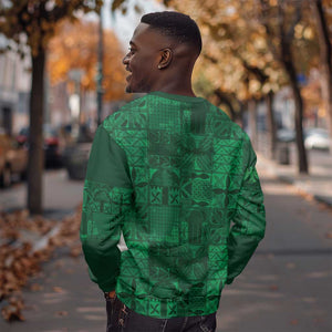 Nigeria Yoruba Adire Patterns Sweatshirt Proud To Be Naija