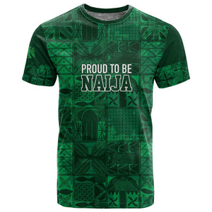Nigeria Yoruba Adire Patterns T shirt Proud To Be Naija