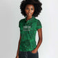 Nigeria Yoruba Adire Patterns Women Polo Shirt Proud To Be Naija