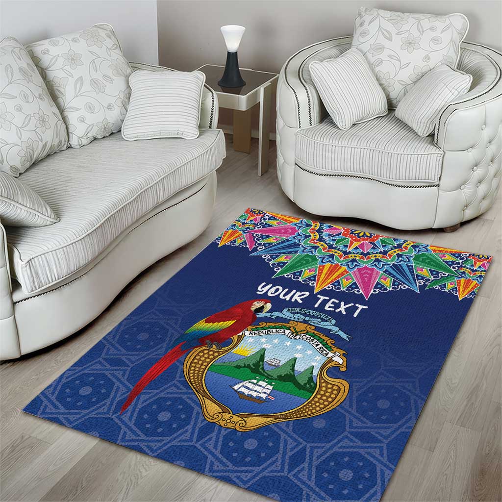 Pura Vida Costa Rica Personalized Area Rug Oxcart Ornate Inspired - African Pride