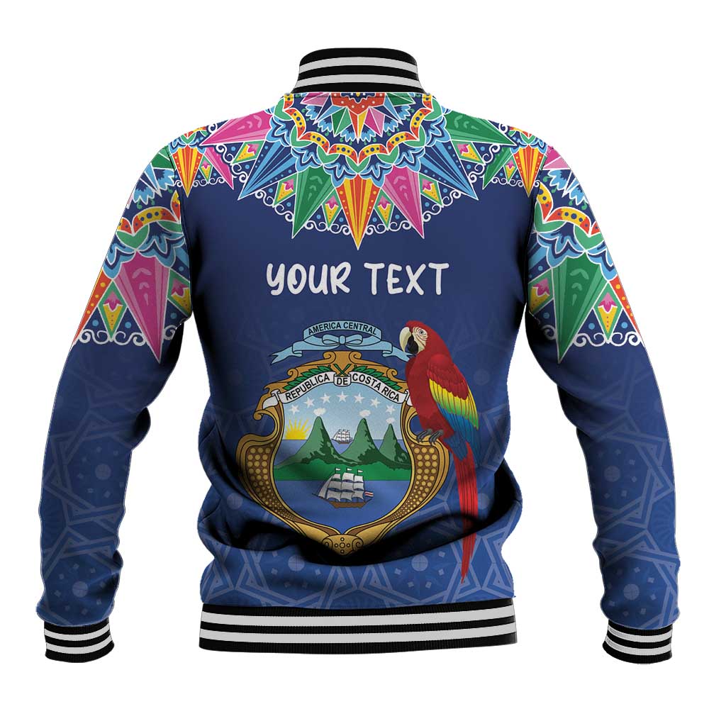 Pura Vida Costa Rica Personalized Baseball Jacket Oxcart Ornate Inspired - African Pride