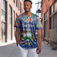 Pura Vida Costa Rica Personalized Baseball Jersey Oxcart Ornate Inspired - African Pride