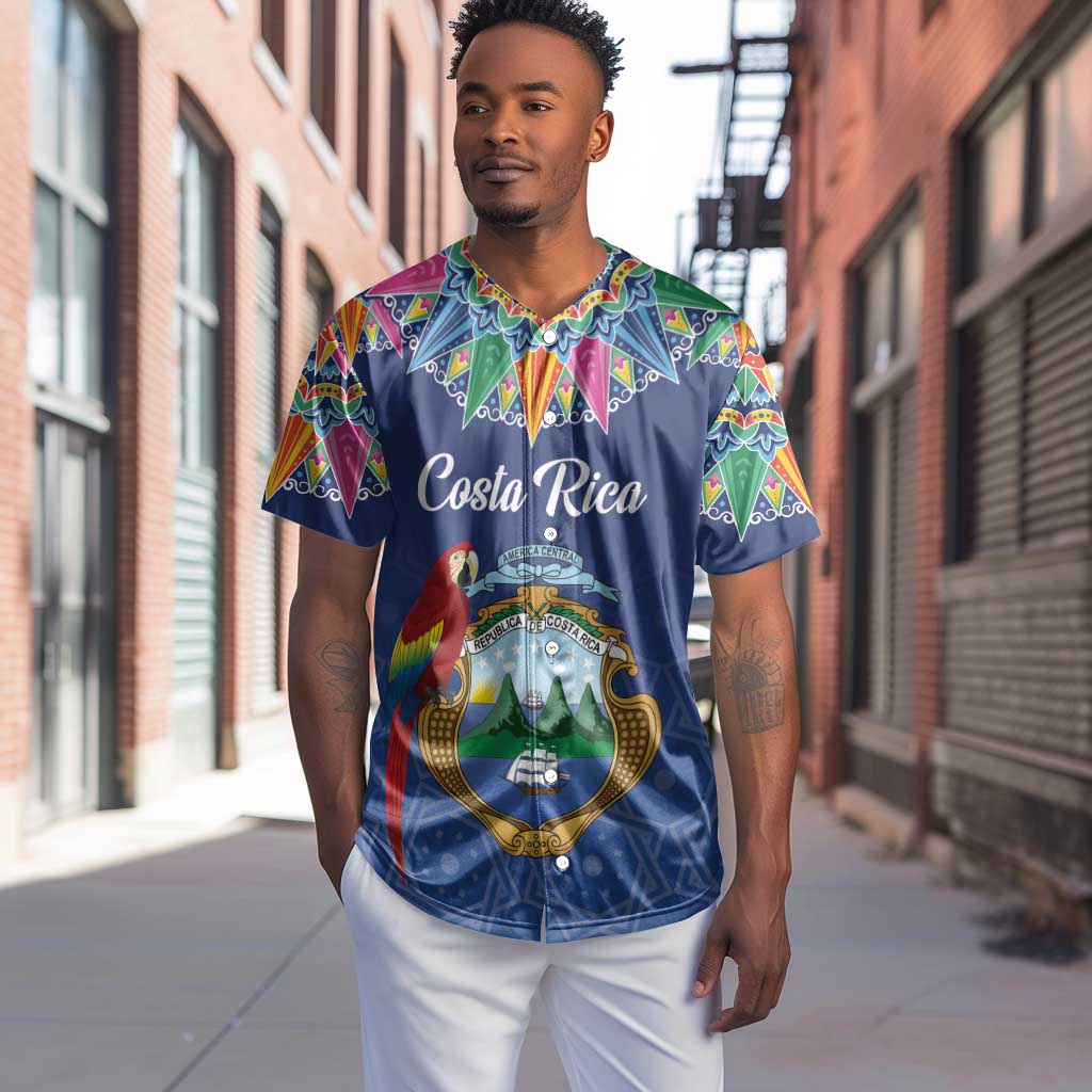 Pura Vida Costa Rica Personalized Baseball Jersey Oxcart Ornate Inspired - African Pride