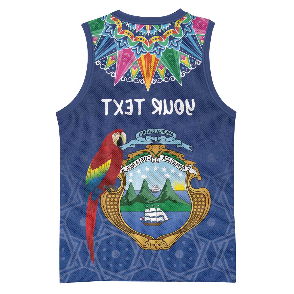 Pura Vida Costa Rica Personalized Basketball Jersey Oxcart Ornate Inspired - African Pride
