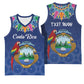 Pura Vida Costa Rica Personalized Basketball Jersey Oxcart Ornate Inspired - African Pride