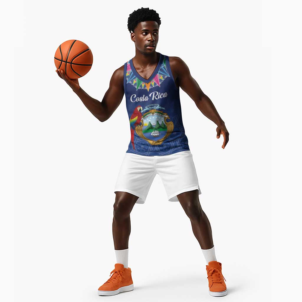 Pura Vida Costa Rica Personalized Basketball Jersey Oxcart Ornate Inspired - African Pride