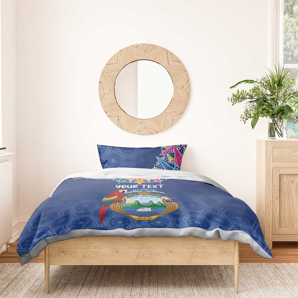 Pura Vida Costa Rica Personalized Bedding Set Oxcart Ornate Inspired - African Pride
