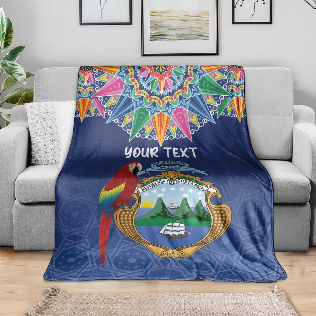 Pura Vida Costa Rica Personalized Blanket Oxcart Ornate Inspired - African Pride