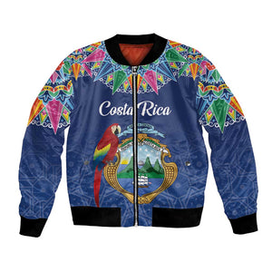 Pura Vida Costa Rica Personalized Bomber Jacket Oxcart Ornate Inspired - African Pride