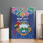 Pura Vida Costa Rica Personalized Canvas Wall Art Oxcart Ornate Inspired - African Pride