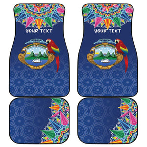 Pura Vida Costa Rica Personalized Car Mats Oxcart Ornate Inspired - African Pride
