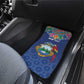 Pura Vida Costa Rica Personalized Car Mats Oxcart Ornate Inspired - African Pride