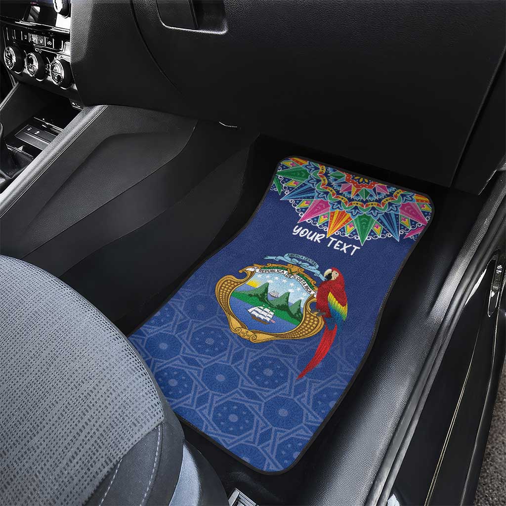 Pura Vida Costa Rica Personalized Car Mats Oxcart Ornate Inspired - African Pride