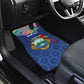 Pura Vida Costa Rica Personalized Car Mats Oxcart Ornate Inspired - African Pride